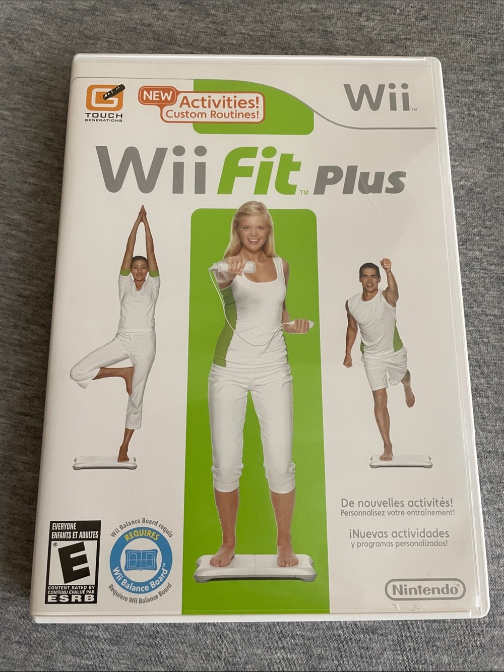 Nintendo Wii Fit Plus - White & Green Accents